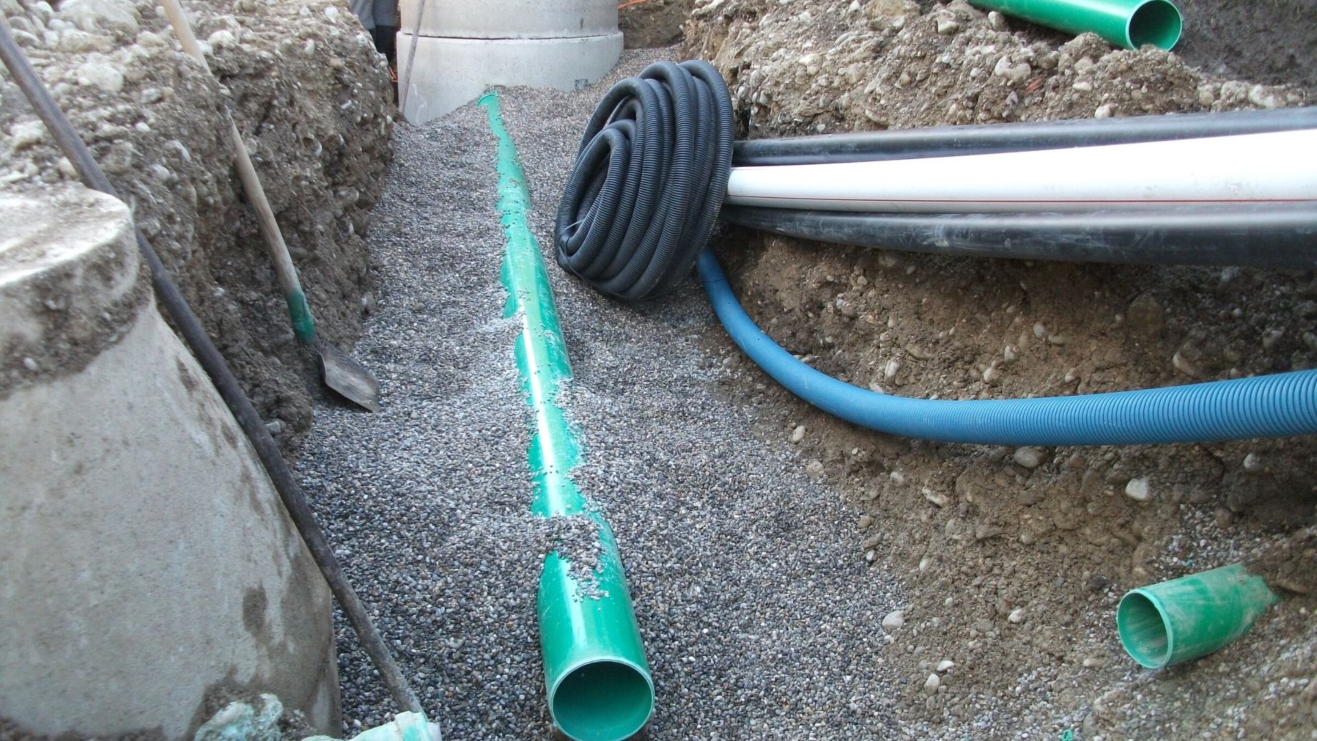 Kanal- & Rohrleitungsverlegung – Baggerbetrieb Brandl